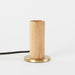 Knuckle Table Lamp in Oak + Oval - Sweatfully