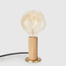 Knuckle Table Lamp in Oak + Voronoi I - Sweatfully