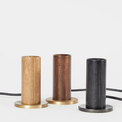 Knuckle Table Lamp in Walnut - Sweatfully
