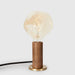 Knuckle Table Lamp in Walnut + Voronoi I - Sweatfully