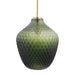 Lavine 1-light Olive Handblown Glass Mini Island Pendant Light - Sweatfully
