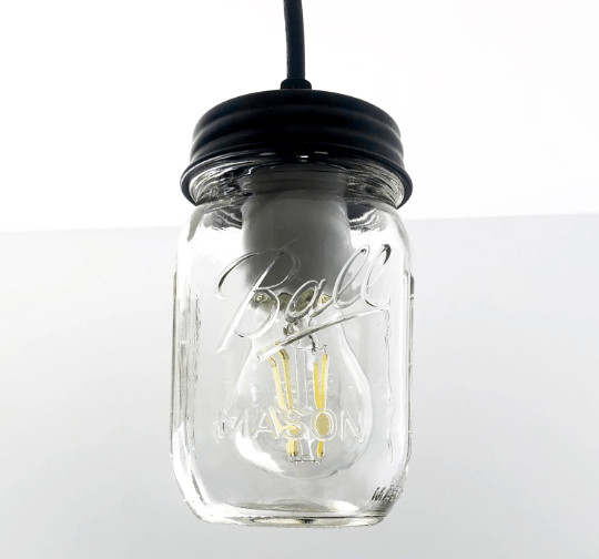 LED Edison Style 6 watt Light Bulb for Mason Jar Lighting - 60 watts Equivalent - Sweatfully