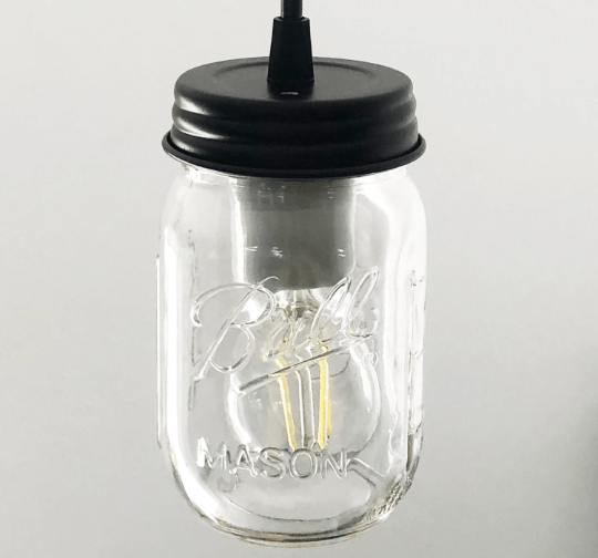 LED Edison Style 6 watt Light Bulb for Mason Jar Lighting - 60 watts Equivalent - Sweatfully