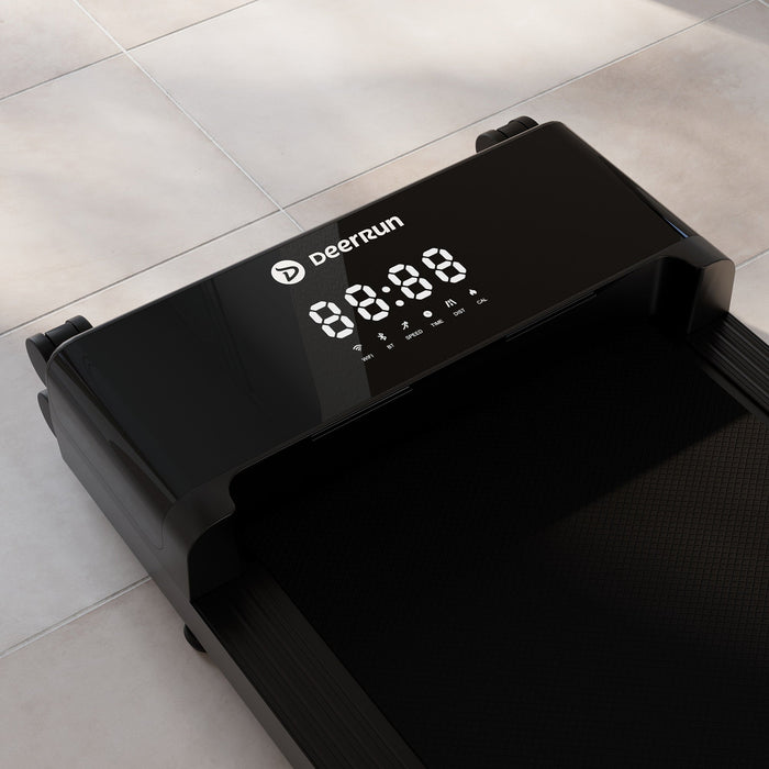 DeerRun Z20 Suitcase-Style Treadmill – Foldable Deck, Ultra Compact with LED Display - Sweatfully