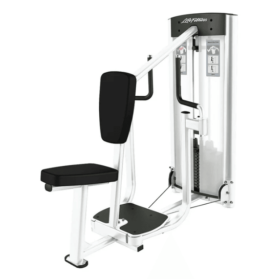 Life Fitness Optima Series Pectoral Fly / Rear Delt - NEW - Platinum - Sweatfully