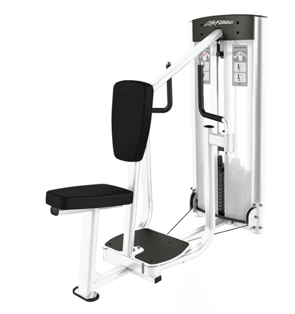 Life Fitness Optima Series Pectoral Fly / Rear Delt - NEW - Platinum - Sweatfully