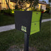 NEW! The Retrobox Locking Package Dropbox in JET BLACK - Modern Mailbox - Sweatfully