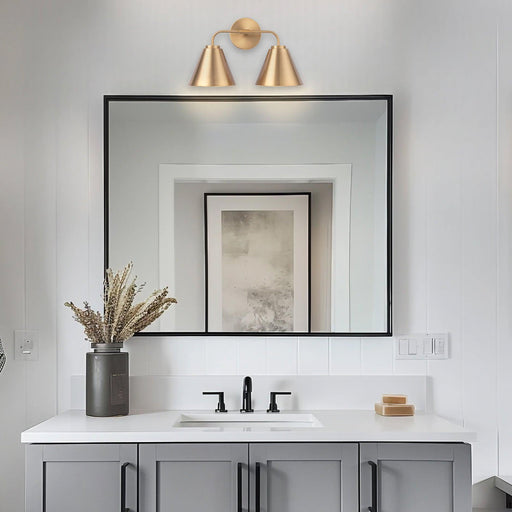 Loft Lantern Modern 2-Light Vanity Light - Sweatfully