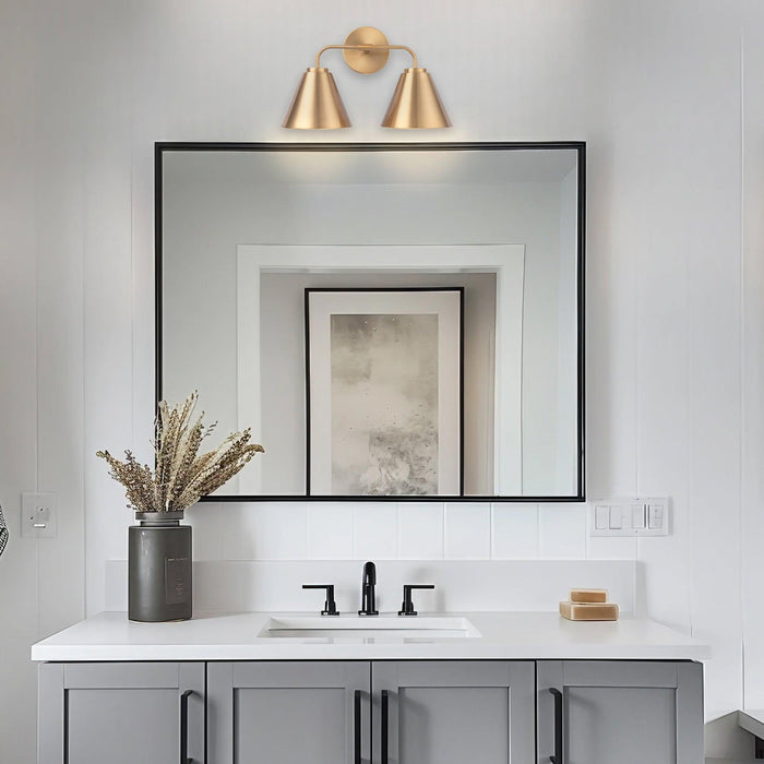 Loft Lantern Modern 2-Light Vanity Light - Sweatfully