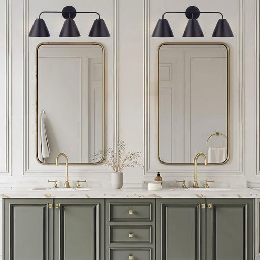 Loft Lantern Modern 3-Light Vanity Light - Sweatfully