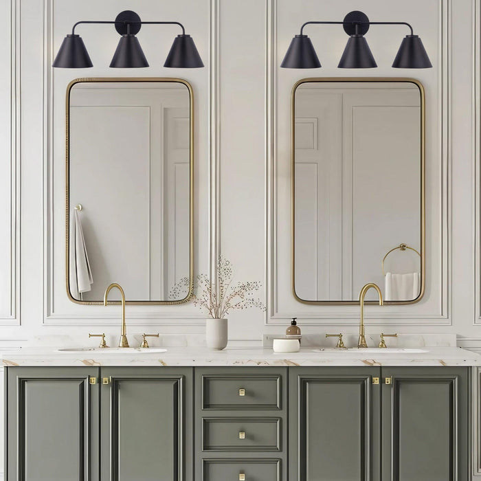 Loft Lantern Modern 3-Light Vanity Light - Sweatfully