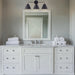 Loft Lantern Modern 3-Light Vanity Light - Sweatfully