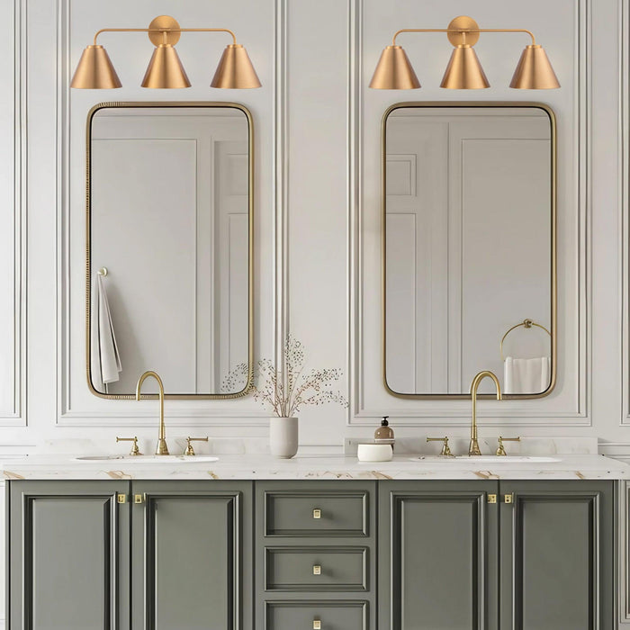 Loft Lantern Modern 3-Light Vanity Light - Sweatfully