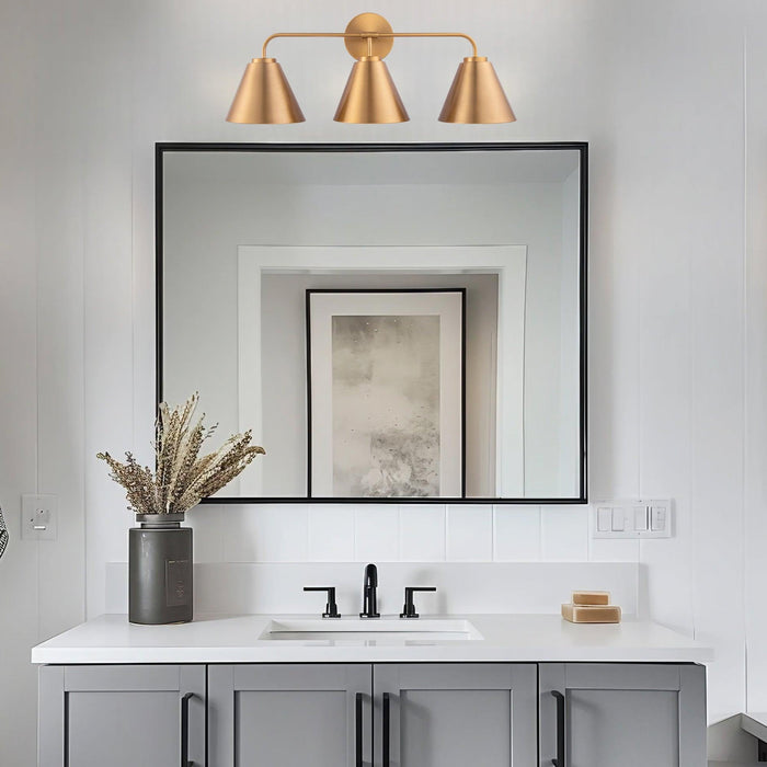 Loft Lantern Modern 3-Light Vanity Light - Sweatfully