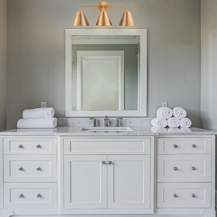 Loft Lantern Modern 3-Light Vanity Light - Sweatfully