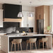 Modern 1-Light Metal Dimmable Island Pendant Light - Sweatfully