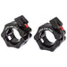 SFE Black Lock-Jaw Olympic Barbell Collars - Sweatfully