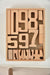 Number Blocks - Montessori Large Wooden Blocks - Sweatfully