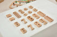 Number Blocks - Montessori Large Wooden Blocks - Sweatfully