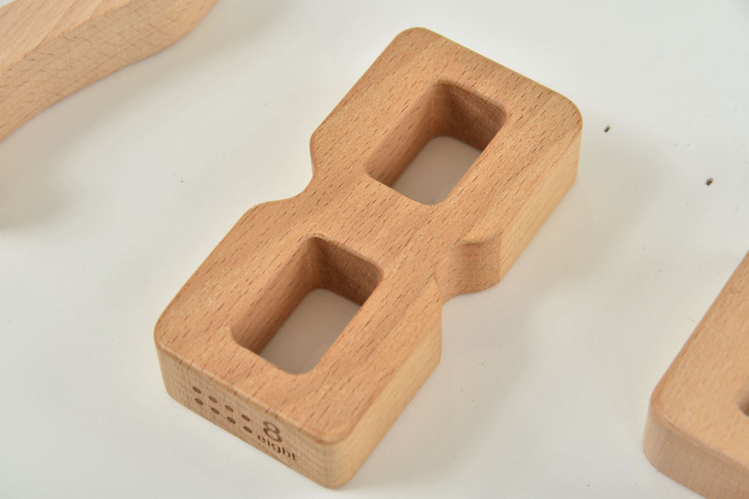 Number Blocks - Montessori Large Wooden Blocks - Sweatfully