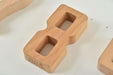 Number Blocks - Montessori Large Wooden Blocks - Sweatfully