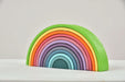 Wooden Rainbow Stacker Blocks - Sweatfully