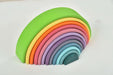Wooden Rainbow Stacker Blocks - Sweatfully