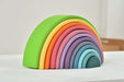 Wooden Rainbow Stacker Blocks - Sweatfully