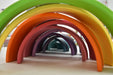 Wooden Rainbow Stacker Blocks - Sweatfully