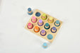 Wooden Rainbow Peg Dolls Figures 12 Piece Set - Sweatfully