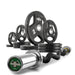 XMARK Chisel Olympic Weight Plates and Curl Barbell Sets CHISEL-CHISEL-BAL-65 - Sweatfully