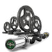 XMARK Chisel Olympic Weight Plates and Curl Barbell Sets CHISEL-CHISEL-BAL-65 - Sweatfully