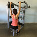 Classic Lat Pulldown - Muscle D Fitness -  Adjustable Seated - Pin Selectorized - Sweatfully
