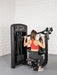 Elite Selectorized Lat Pulldown - Muscle D Fitness - Commercial Adjustable Seated Pin Selectorized Lat Pull-Down - Sweatfully
