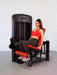 Elite Selectorized Leg Extension - Muscle D Fitness - Commercial Grade - Adjustable Seat - Pin Selectorized - Quad Workout - Sweatfully
