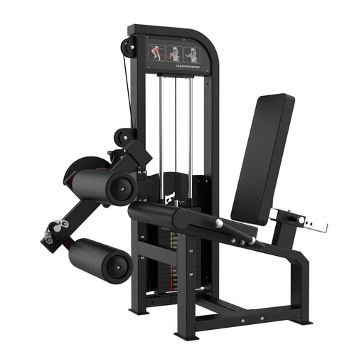 Excel Leg Extension/ Seated Leg Curl Combo - Muscle D Fitness - Selectorized Leg Machine - Simple Adjustments - Sweatfully