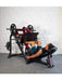 Pro Strength Linear Bearing Leg Press - Muscle D Fitness - Adjustable Back Pad - Plate Loaded - Sweatfully