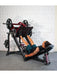 Pro Strength Linear Bearing Leg Press - Muscle D Fitness - Adjustable Back Pad - Plate Loaded - Sweatfully