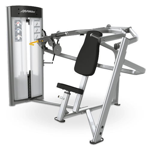 Life Fitness Optima Multi-Press - Nickel - NEW - Chest Press - Incline Press - Decline Press - Sweatfully