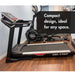Light Commercial Treadmill - Muscle D Fitness - LED Display - Heart Rate Monitor - Cup Holder - Adjustable Speed and Incline - Sweatfully