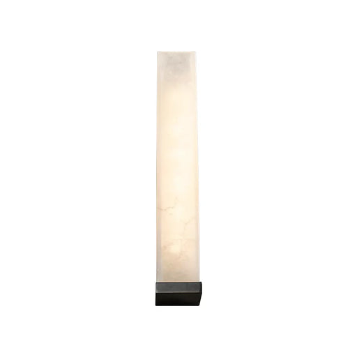Luxurious Rectangle Alabaster Wall Lamp - Sweatfully