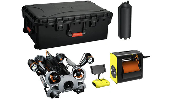 Chasing M2 PRO Max Industrial-Grade Underwater ROV Packages - Sweatfully