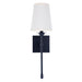 Manor Modern Traditional 1-Light Wall Sconce Light - Sweatfully