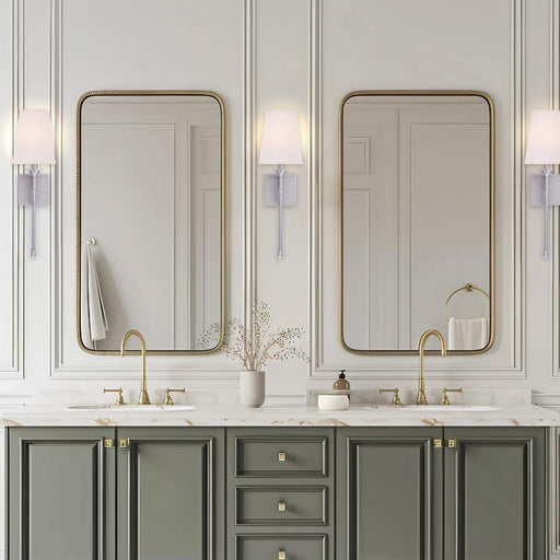 Manor Modern Traditional 1-Light Wall Sconce Light - Sweatfully