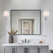 Manor Modern Traditional 1-Light Wall Sconce Light - Sweatfully