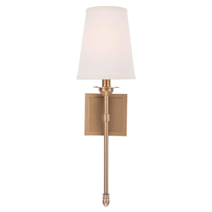Manor Modern Traditional 1-Light Wall Sconce Light - Sweatfully