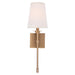 Manor Modern Traditional 1-Light Wall Sconce Light - Sweatfully