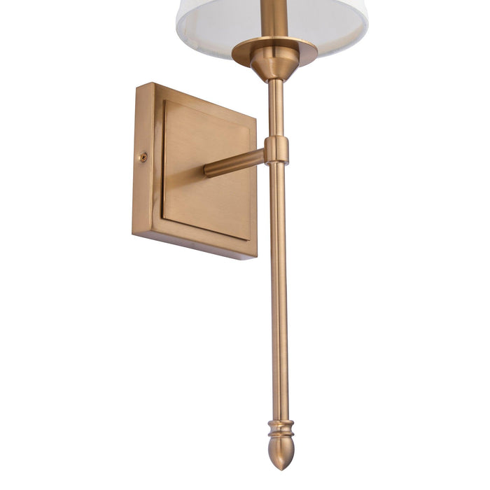 Manor Modern Traditional 1-Light Wall Sconce Light - Sweatfully