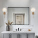 Manor Modern Traditional 1-Light Wall Sconce Light - Sweatfully