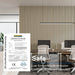 MDF Acoustic Slat Wood Wall Panels - Sweatfully